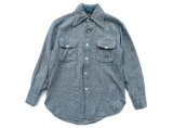 画像: 【メンズXS/レディース】USA製 PENDLETON ウールシャツ ハウンドトゥース■ビンテージ オールド アメリカ古着 70s ペンドルトン 千鳥格子
