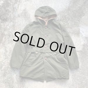 画像: 【S】mainleus 裏ボア ジャケット オリーブ■ビンテージ オールド レトロ ヨーロッパ古着 ドイツ レディース フード付き パーカー