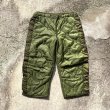 画像1: 【M-SHORT W36】米軍実物 80s M-65 キルティングライナーパンツ オリーブ■ビンテージ オールド レトロ アメリカ古着 US ARMY (1)