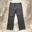 画像1: 【W38】Wrangler ブーツカット ポリエステルパンツ グレー■ビンテージ オールド アメリカ古着 USA製 90s ラングラー ランチャー スタプレ (1)