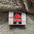 画像4: 【M/L】90s KAPPA パイルフリース ジップアップ ジャケット グレー■ビンテージ オールド レトロ アメリカ古着 カッパ SALE (4)