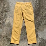 画像: 【W32】J.CREW チノパン カラーパンツ イエロー 黄色■ビンテージ オールド レトロ アメリカ古着 ジェイクルー コットン