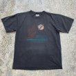 画像1: 【L】80s/90s ONEITA グランドキャニオン プリントTシャツ ブラック 黒■ビンテージ オールド アメリカ古着 シングルステッチ オニータ (1)