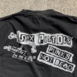 画像7: 【L】SEX PISTOLS シド・ヴィシャス バンドTシャツ 黒■ビンテージ オールド 古着 パンクロック セックスピストルズ アナーキーインザUK (7)