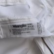 画像6: 【W30】Wrangler ブーツカット ポリエステルパンツ ホワイト■ビンテージ オールド アメリカ古着 白パン ラングラー ランチャー スタプレ (6)