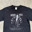 画像2: 【M】DAVID BOWIE バンドTシャツ ブラック 黒■アメリカ古着 デビッドボウイ グラムロック コスチュームコンテスト (2)