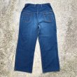 画像7: 【W32】70s UNKNOWN デニムパンツ■ビンテージ オールド レトロ アメリカ古着 ワイドストレート デザインジーンズ レディース (7)