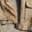 画像5: 【M】GROS JEAN-PAUL 348 ジップアップ ジャケット ベージュ■ビンテージ オールド レトロ ヨーロッパ古着 無地 首リブ (5)