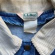 画像4: 【M/L】LL Bean デニム ハンティングジャケット カバーオール ブルー■ビンテージ オールド レトロ アメリカ古着 エルエルビーン 80s/90s (4)