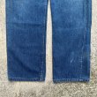 画像4: 【W34】90s USA製 Levi's 501 デニムパンツ 青■ビンテージ オールド アメリカ製 古着 ジーンズ リーバイス ボタンフライ オリジナル (4)