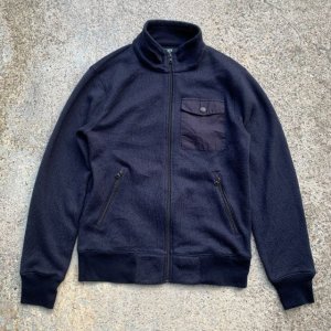 画像: 【S】J.CREW ジップアップ フリースジャケット ネイビー 紺色■ビンテージ オールド レトロ アメリカ古着 ジェイクルー