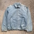 画像1: 【S/M】Eddie Bauer デニム スウィングトップジャケット アイスブルー■ビンテージ オールド アメリカ古着 エディーバウアー 80s/90s (1)