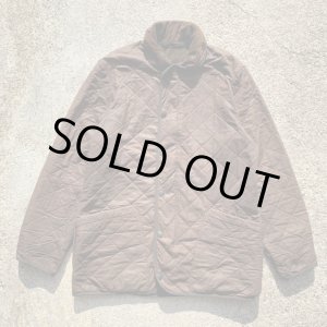 画像: 【S/M】Barbour ポーラーキルト ジャケット 焦げ茶■ビンテージ オールド レトロ ヨーロッパ古着 イギリス オイルド バブアー