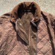 画像8: 【S/M】Barbour ポーラーキルト ジャケット 焦げ茶■ビンテージ オールド レトロ ヨーロッパ古着 イギリス オイルド バブアー (8)