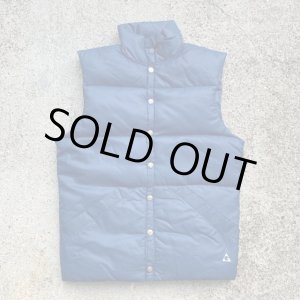 画像: 【S/M】USA製 GERRY ナイロン ダウンベスト ネイビー 青■ビンテージ オールド レトロ アメリカ古着 ジェリー リップストップ 70s/80s