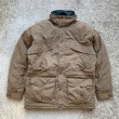 画像1: 【L/XL】THE NORTH FACE ダウンジャケット 茶系■ビンテージ オールド レトロ アメリカ古着 アウトドア ノースフェイス 黒タグ 90s (1)