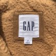 画像7: 【M/L】GAP ジップアップ パイルフリースベスト ブラウン 茶系■ビンテージ オールド アメリカ古着 90s オールドギャップ (7)