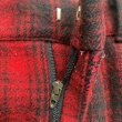 画像3: 【W38】USA製 Woolrich ウール ハンティングパンツ 赤チェック■ビンテージ オールド レトロ アメリカ古着 ウールリッチ ジョッパーズ 70s (3)