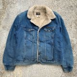 画像: 【L/XL】USA製 Wrangler 裏ボア デニムジャケット■ビンテージ オールド レトロ アメリカ古着 ラングラー ジージャン 80s