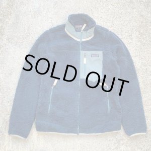 画像: 【S/M】Patagonia クラシック レトロX カーディガン 青紺■アメリカ古着 パタゴニア アウトドア パイル フリースジャケット