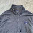 画像3: 【XL】Patagonia シンチラフリースジャケット グレー 無地■ビンテージ オールド レトロ アメリカ古着 パタゴニア 25095 フルジップ (3)