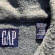 画像5: 【XL】GAP ハーフジップ フリースジャケット グレー■ビンテージ オールドギャップ レトロ アメリカ古着 90s ビッグサイズ (5)