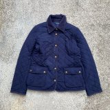 画像: 【kids】Polo Ralph Lauren キルティングジャケット ネイビー 紺色■オールド レトロ アメリカ古着 ポロラルフローレン キッズ 子供服