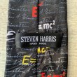 画像5: 【幅 9.5cm】E=MC2 アインシュタイン 相対性理論 ポリエステル ネクタイ 黒 総柄■ビンテージ オールド レトロ アメリカ古着 (5)