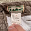 画像4: 【W28】LL Bean 2タック コーデュロイパンツ グレー■ビンテージ オールド レトロ アメリカ古着 エルエルビーン レディース 80s (4)