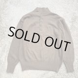 画像: 【XXL】米軍実物 5ボタン ヘンリーネック ウールセーター OD■ビンテージ アメリカ古着 ニット ミリタリー US ARMY ビッグサイズ No.3