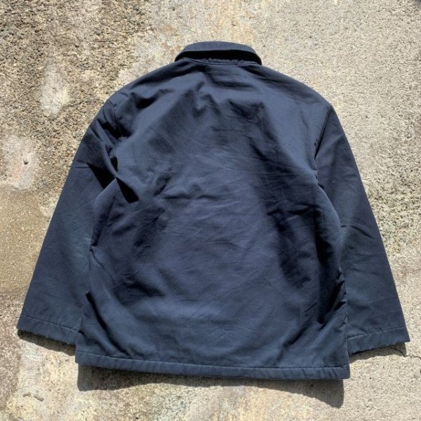 画像2: 【XL/XXL】Dickies ワークジャケット ツートーン グレー×紺■ビンテージ オールド アメリカ古着 内装キルティング ディッキーズ 90s (2)