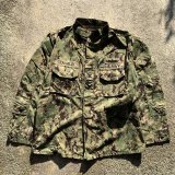 画像: 【L-LONG】米軍 NWU TYPE3 AOR2 ジャケット デジカモ 迷彩■アメリカ古着 ミリタリー 海軍 US NAVY コンバット サバゲー リップストップ 2