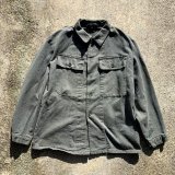 画像: 【52 M/L相当】スイス軍 前期型 デニム ワークジャケット ブルーグレー■ヨーロッパ古着 ユーロミリタリー パトロール