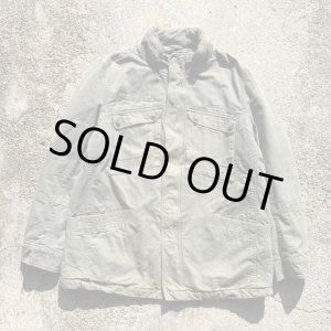 画像: 【XL】BANANA REPUBLIC M-65タイプ ミリタリージャケット セージグリーン■ビンテージ オールド レトロ アメリカ古着 コート