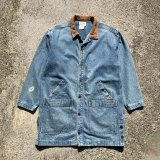 画像: 【S/M】USA製 Calvin Klein デニムジャケット■ビンテージ オールド レトロ アメリカ古着 ハーフコート カルバンクラインスポーツ 80s/90s