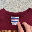 画像4: 【L/XL】HANES「R」ハイコットン プリントスウェット えんじ■ビンテージ オールド レトロ アメリカ古着 ヘインズ 90s-2000s Y2K (4)