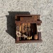 画像1: 【8.6cm×9.0cm】アメリカ雑貨 JAILHOUSE コースターセット■ビンテージ アンティーク レトロ 指名手配犯 監獄 囚人 80s ウッド (1)