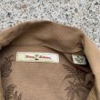 画像3: 【XL/XXL】Tommy Bahama オープンカラー 半袖シルクシャツ 茶系 無地■ビンテージ オールド アメリカ古着 トミーバハマ アロハシャツ (3)