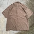 画像6: 【XL/2XL】Tommy Bahama オープンカラー 半袖シルクシャツ 茶■ビンテージ オールド アメリカ古着 トミーバハマ アロハシャツ 総柄 (6)