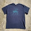 画像1: 【L】NASA's Secret Weapon プリントTシャツ ネイビー■ビンテージ オールド アメリカ古着 コットン 2000s Y2K ギルダン (1)