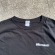 画像2: 【XL】2010s anvil「Microsoft」プリントTシャツ ブラック 黒■アメリカ古着 コットン マイクロソフト 企業 コンピュータ (2)