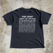 画像1: 【XL】THIS SHIRT「Wasting Your Time」メッセージ プリントTシャツ ブラック 黒■アメリカ古着 コットン 時間の無駄 (1)