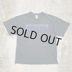 画像: 【XL】2000s LED ZEPPELIN バンドTシャツ ブラック 墨黒■ビンテージ オールド アメリカ古着 Y2K コットン レッドツェッペリン ロック