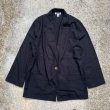 画像1: 【S/M】SAG HARBOR ポリエステル×レーヨン テーラードジャケット 黒■ビンテージ オールド レトロ アメリカ古着 80s レディース (1)