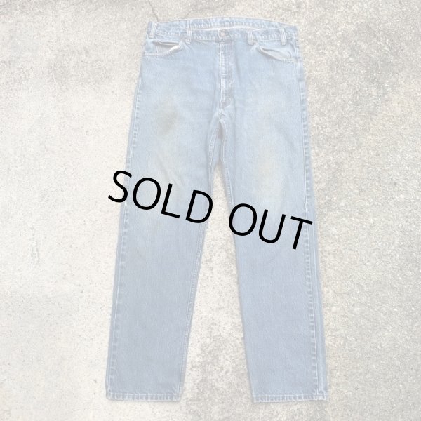 画像1: 【W40】USA製 80s Levi's リーバイス505 デニムパンツ■ビンテージ オールド レトロ アメリカ古着 ジーパン スコービルジップ (1)