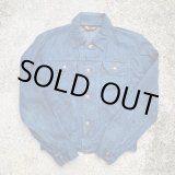 画像: 【S/M】Wrangler デニムジャケット 青■ビンテージ オールド レトロ 古着 70s ラングラー ユーロ ジージャン ライトオンス