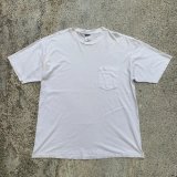 画像: 【L】OLD NAVY ポケットTシャツ 白無地■ビンテージ オールド アメリカ古着 シングルステッチ コットン 90s オールドネイビー
