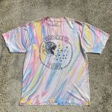 画像: 【XL】90s CORNSTOCK 地球 プリントTシャツ マーブル模様■ビンテージ オールド アメリカ古着 シングルステッチ フェス アート サイケ