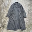 画像9: 【M/L】フランス ブラックシャンブレー アトリエコート ゴマシオ■ビンテージ オールド レトロ ユーロワーク 黒シャン 40s/50s  (9)