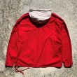 画像9: 【M(L/XL)】J.CREW コットン アノラックパーカー 赤×白■ビンテージ オールド レトロ アメリカ古着 90s ジェイクルー プルオーバー (9)